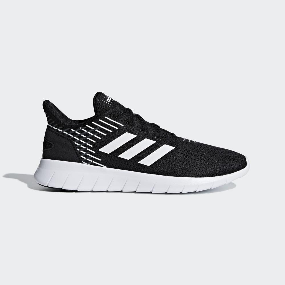 Adidas Men's ASWEERUN Walking Shoes Black/White/Grey Ireland F36331